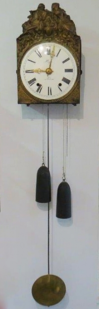 klok-427-1 Franse wandklok